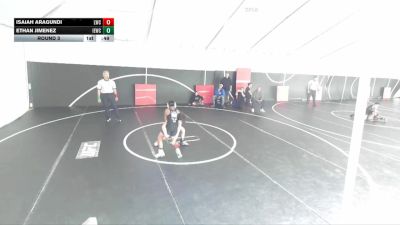 92 lbs Round 3 - Isaiah Aragundi, Legacy Wrestling Center vs Ethan Jimenez, Inland Elite Wrestling Club