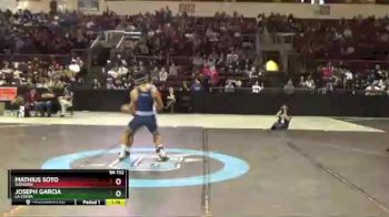 5A 132 lbs Quarterfinal - Mathius Soto, Gadsden vs Joseph Garcia, La Cueva