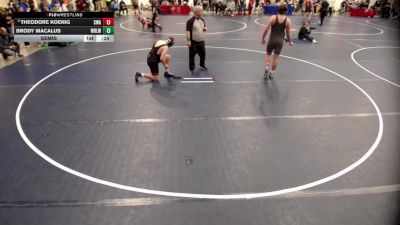 14U - 225 lbs Cons. Round 1 - Kolten Johnson, Minnesota vs Avery Vaughn, Iron Youth Wrestling Club