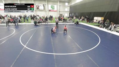 16U GIRLS HARD LUCK - 115-120 Champ. Round 2 - Chloe Chaisson, Surfside X Wrestling vs Calliope Willman, TJ Trained Wrestling