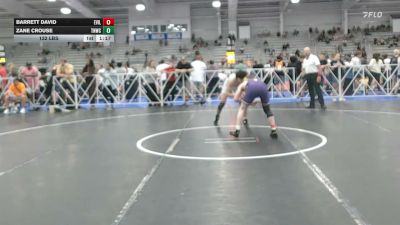 132 lbs Round Of 32 - Barrett David, Evil Empire - HSB vs Zane Crouse, TNWC Silver Fox - HSB