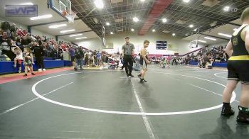 90 lbs Quarterfinal - Cayben Collins, Henryetta Knights Wrestling Club vs Callen Cartwright, Broken Arrow Wrestling Club