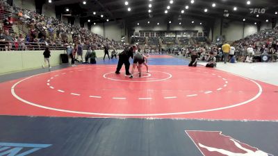 110 lbs Rr Rnd 2 - Kaitlyn Horn, The Storm Wrestling Center vs Katherine Panone, Level Up Wrestling Center