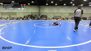 52 lbs Rr Rnd 2 - Griffyn Moyer, Mat Union Misfits 9U 2 vs Cal Downing, Team Danger 9U
