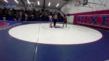 155-165 lbs Rr Rnd 2 - Aiyana Goldwear, Broken Arrow Girls Junior High vs Piper Brooks, Bixby Girls