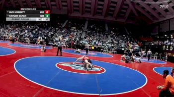 3A-150 lbs Champ. Round 1 - Haygen Baker, LaFayette vs Jack Averett, Whitewater