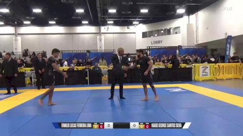 Hiago George Santos Silva vs Ermilio Lucas Ferreira Lima 2024 World IBJJF Jiu-Jitsu No-Gi Championship