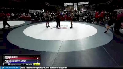 136 lbs Round 3 (8 Team) - Sean Griffin, SJWA vs Ayden Schlotthauer, SCVWA