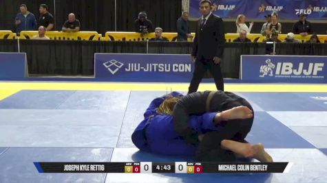 Michael Colin Bentley vs Joseph Kyle Rettig 2026 Pan Jiu Jitsu IBJJF Championship
