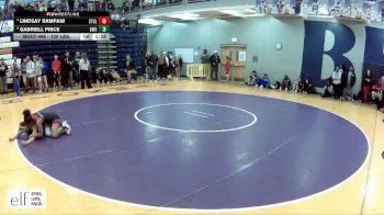 120 lbs. Champ. Round 3 - Lindsay Rampani, St. Clair vs Gabriell Price, Omaha Westside