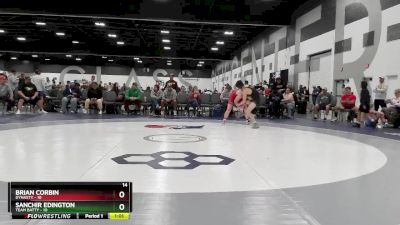 119 lbs Quarterfinals (8 Team) - Sanchir Edington, Team Batty vs Brian Corbin, Dynasty