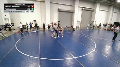 138 lbs 1st Place Match - Jeratt Robinson, Idaho vs Sawyer Anderson, Idaho
