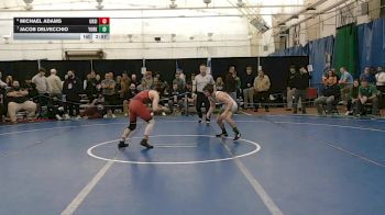 125 lbs Cons. Round 5 - Jacob Delvecchio, York (pa) vs Michael Adams, Ursinus