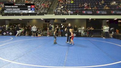 40 lbs Champ. Round 1 - Bryken Dougan, Immortal Athletic WC vs Carson Streeter, Alpha Elite