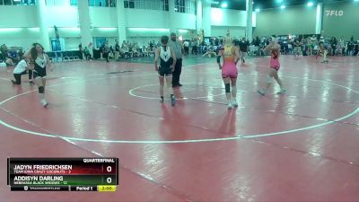 115 lbs Quarters & Wb (16 Team) - Jadyn Friedrichsen, Team Iowa Crazy Coconuts vs Addisyn Darling, Nebraska Black Widows