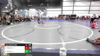 90 lbs Rr Rnd 3 - Evan Restivo, Apex/Tristate Training Center vs Camron Smith, Team Alien Spaceship