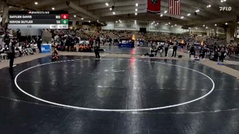126 lbs Semis & 1st Wb (8 Team) - Daylen Davis, Munford High School vs Kiivon Butler, Tullahoma High School