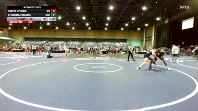 197 lbs Round Of 16 - Tejvir Dhinsa, Simon Fraser vs Christian Slack, UNATT-Utah Valley