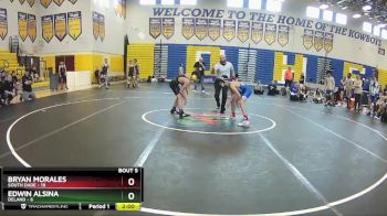 106 lbs Semifinals (8 Team) - Edwin Alsina, Deland vs Bryan Morales, South Dade