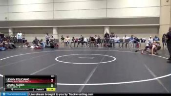 173 lbs Placement Matches (16 Team) - Chase Alden, Young Guns vs Lenny Feliciano, Garage Boyz Wrestling