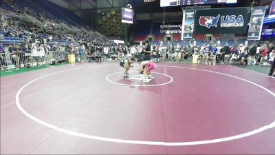 132 lbs Rnd Of 128 - Joshua Vasquez, MI vs Adrian Meza, AZ