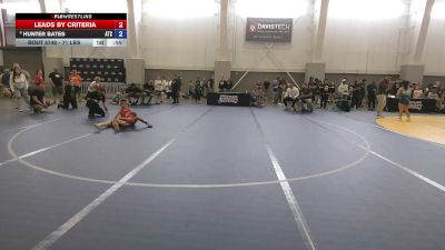 71 lbs Quarters - Zeke Pina, Sunnyside Wrestling Academy vs Hunter Bates, ATC