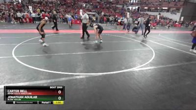 150 lbs Cons. Round 5 - Carter Bell, Ripon Youth Wrestling vs Jonathan Aguilar, Blair-Taylor