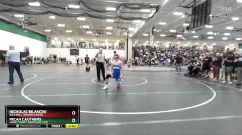 190 lbs Champ. Round 1 - Nicholas Bilancini, Rockwall Training Center vs Micah Cauthers, Chase County Wrestling Club