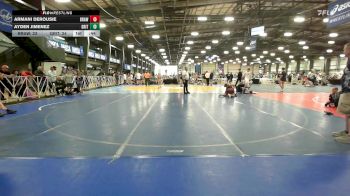 120 lbs Rr Rnd 1 - Armani Derousie, Brawler Elite vs Ayden Jimenez, Grit Mat Club Blue