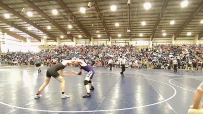 141 lbs Cons. Round 5 - Kaleb Luthy, Box Elder vs Dallin Foote, Union