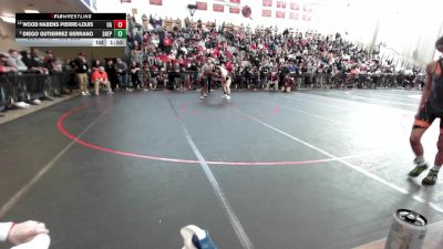 285 lbs Round Of 16 - Wood Habens Pierre-Louis, Oliver Ames vs Diego Gutierrez Serrano, Shepherd Hill