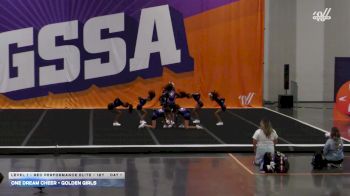 One Dream Cheer - Golden Girls [2025 L1 - Rec Performance Elite - 12Y Day 1] 2025 GSSA Ontario Challenge