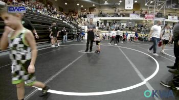 40 lbs Consolation - Junior Garcia, Midwest City Bombers Youth Wrestling Club vs Slade Summers, Standfast OKC