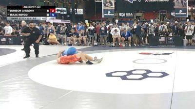 138 lbs Cons. Rd Of 32 - Jamison Gregory, Michigan vs Isaac Novod, Massachusetts