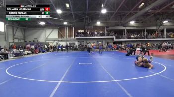 184 lbs Champ. Round 1 - Conor Phelan, Augustana (IL) vs Benjamin Helminski, Luther