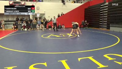 130 lbs Cons. Round 4 - Berkley Lynch, West Delaware vs Alexi Glaza, Mount Vernon