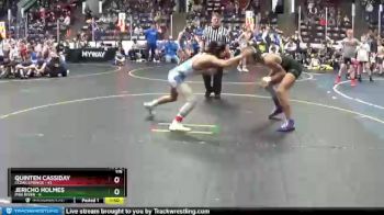 119 lbs Round 2 (4 Team) - Quinten Cassiday, Cedar Springs vs Jericho Holmes, Pine River
