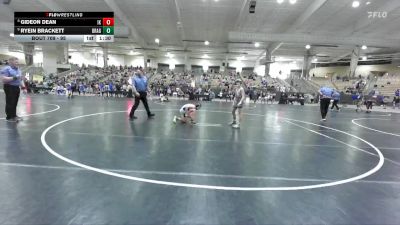 95 lbs Champ. Round 1 - Ryein Brackett, Stampede Wrestling Club vs Gideon Dean, Iron Knights