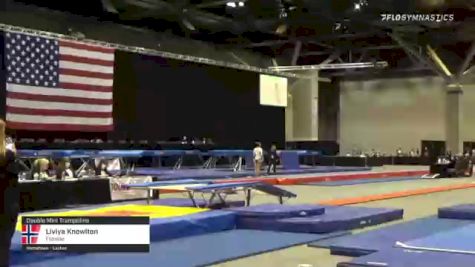 Liviya Knowlton - Double Mini Trampoline, Flipside - 2021 USA Gymnastics Championships