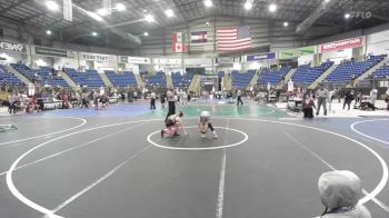 70 lbs 2nd Place - Caitlyn Mochel, Animal House Wrestling vs Leo Adame, Victory WC