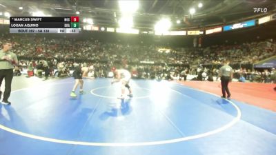 5A 138 lbs 5th Place Match - Logan Aquino, Idaho Falls vs Marcus Swift, Moscow