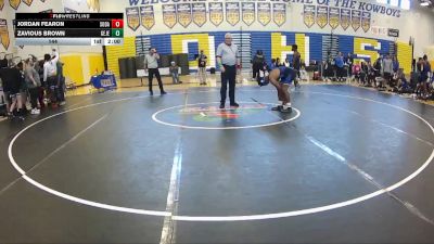 144 lbs Semifinals (8 Team) - Adriel Jaramillo, George Jenkins vs Elvis Solis, South Dade