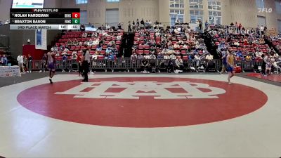 120 lbs 3rd Place Match - Braxton Eason, Father Ryan High School vs Nolan Hardeman, Boyd Buchanan High School