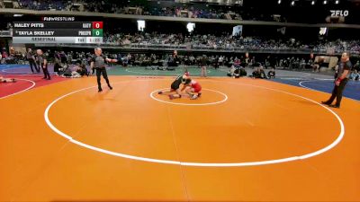 6A 132 lbs Semifinal - Tayla Skelley, Prosper vs Haley Pitts, Katy