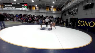 235 lbs Champ. Round 1 - Gia Coons, Orange Vista vs Kayla Salgado, Santa Ana Valley