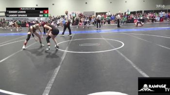 105 lbs Quarterfinal - Ginger Landis, RSA Red Storm vs Landry Sparks, Ottawa Mat Masters