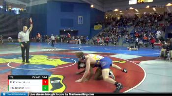 175 lbs Champ. Round 1 - Gabe Cannon, Sussex Central vs Robert Kucharczk, JW Robinson