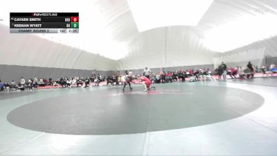 184 lbs Champ. Round 2 - Keenan Wyatt, Bellarmine vs Cayaen Smith, Ohio State