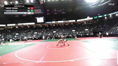 95 lbs Cons. Round 2 - Brody Yetzer, BKV1 vs Asher Miller, WKA2