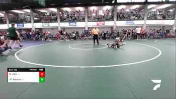 70-75 lbs Cons. Round 1 - Owen Bassett, Prairie Central vs Mason Poll, Sabers WC